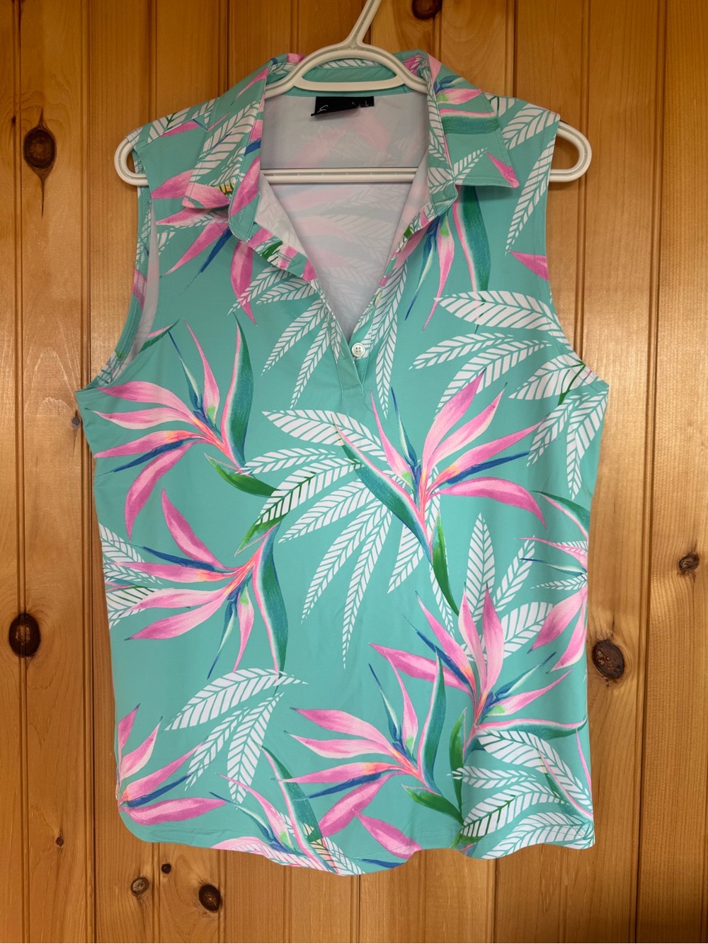 Sunday Swagger Sleeveless Golf Polo